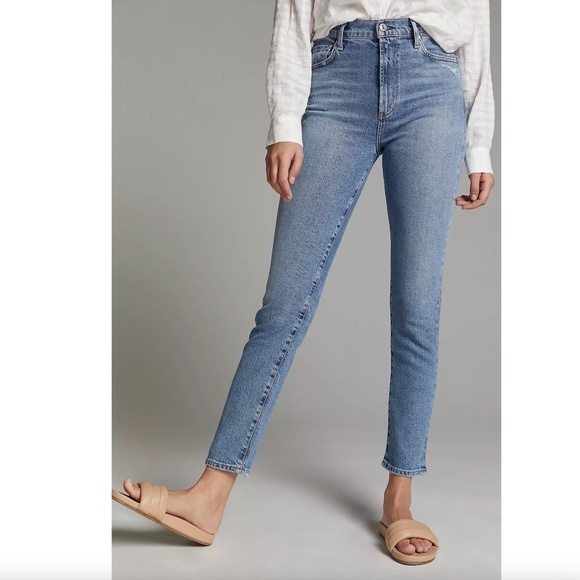 Citizens Of Humanity Denim - Citizens of Humanity Olivia High Rise Slim Straight Ankle Jeans Cotton Size 26